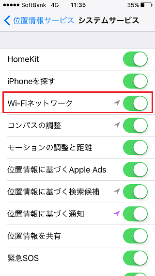 Wi-Fiネットワーク