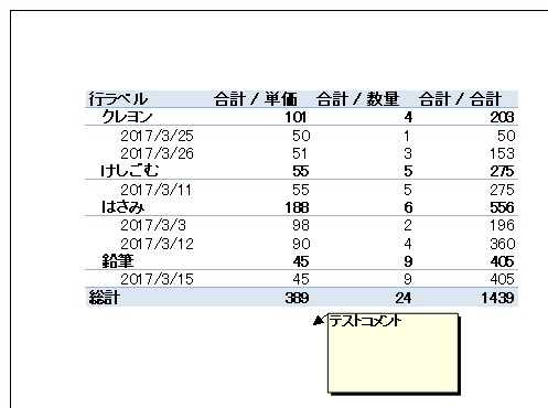 コメント