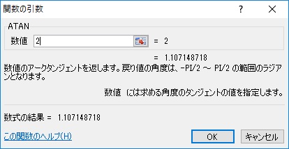 アークタンジェント