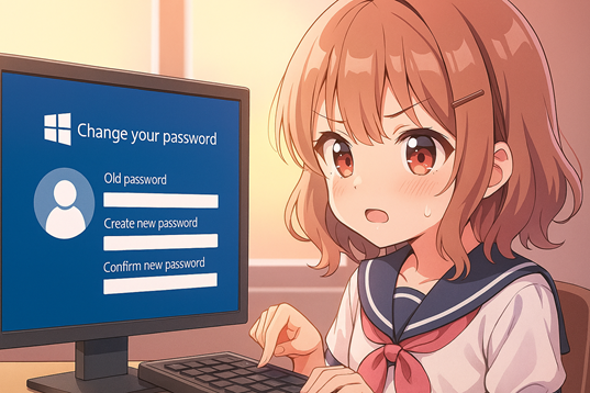 パスワード変更