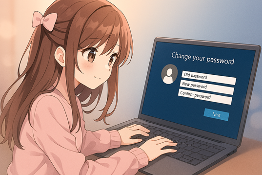 パスワード変更1